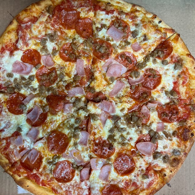 Medium Meat Lovers.