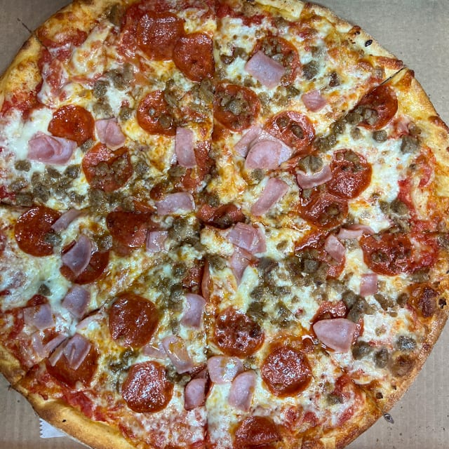 Large Meat Lovers.