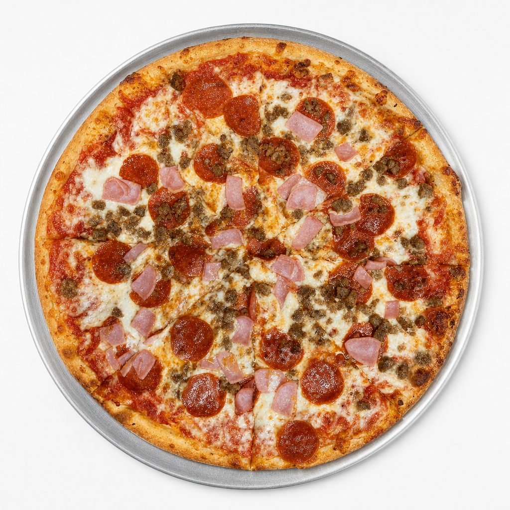 Medium Meat Lovers.